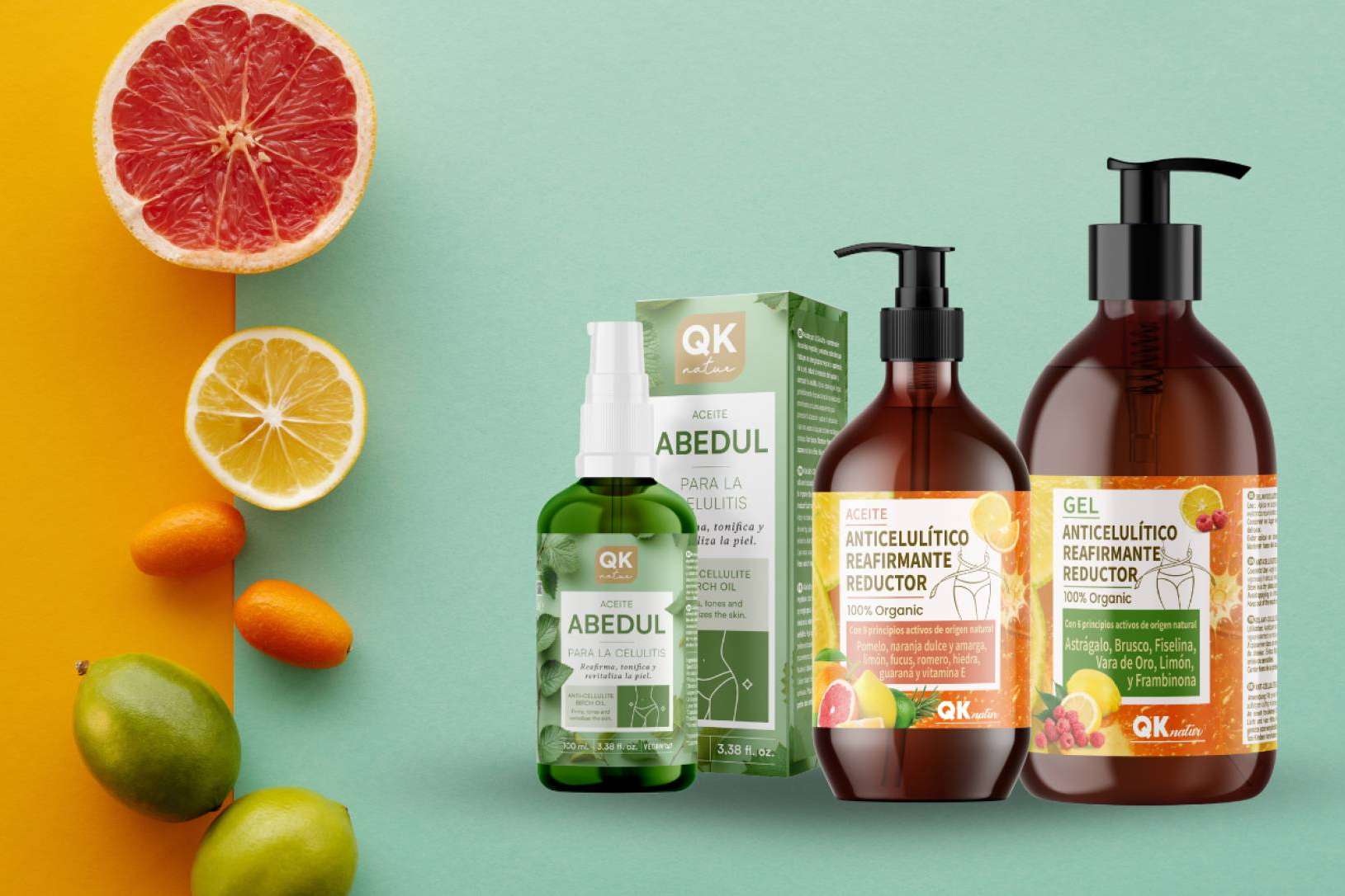 Los productos anticelulíticos de QKnatur combinan cosmética natural y vegana con acción reafirmante