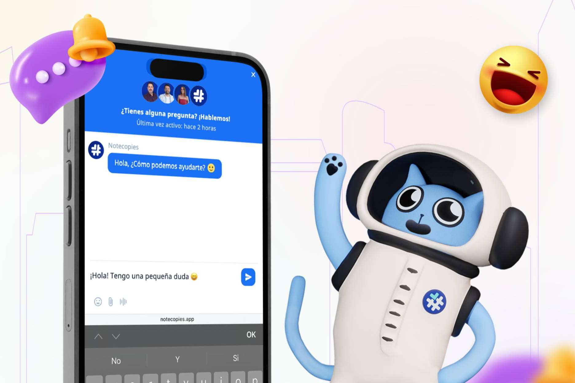 Transformar las campañas con la app de Notecopies; Resultados claros y medibles