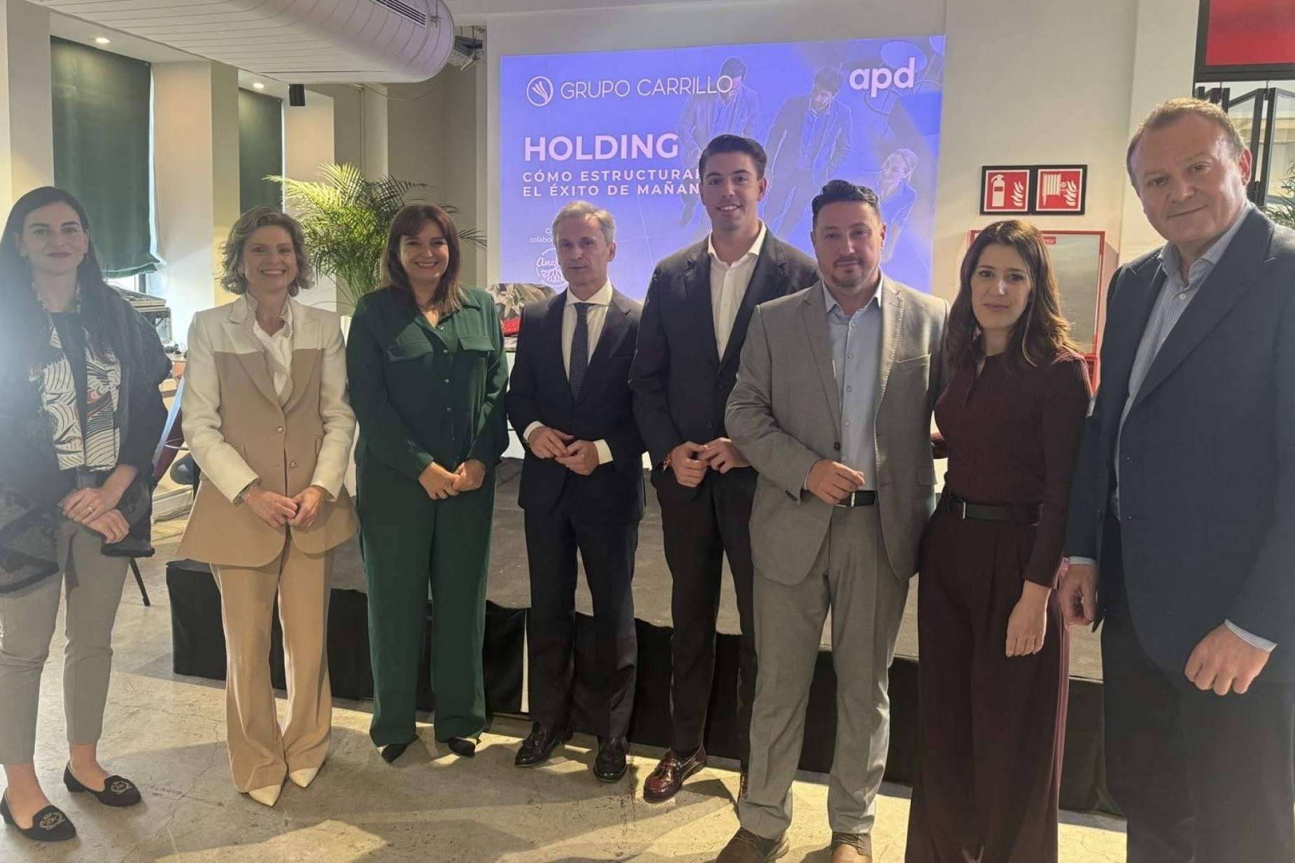 GRUPO CARRILLO y APD en colaboración con AMEFMUR organizaron una interesante jornada sobre; Holding; ‘Cómo estructurar hoy el éxito de mañana’