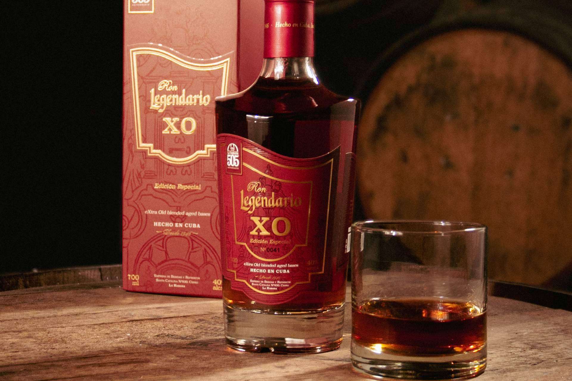 Ron Legendario XO, edición limitada para conmemorar el 505 aniversario de La Habana