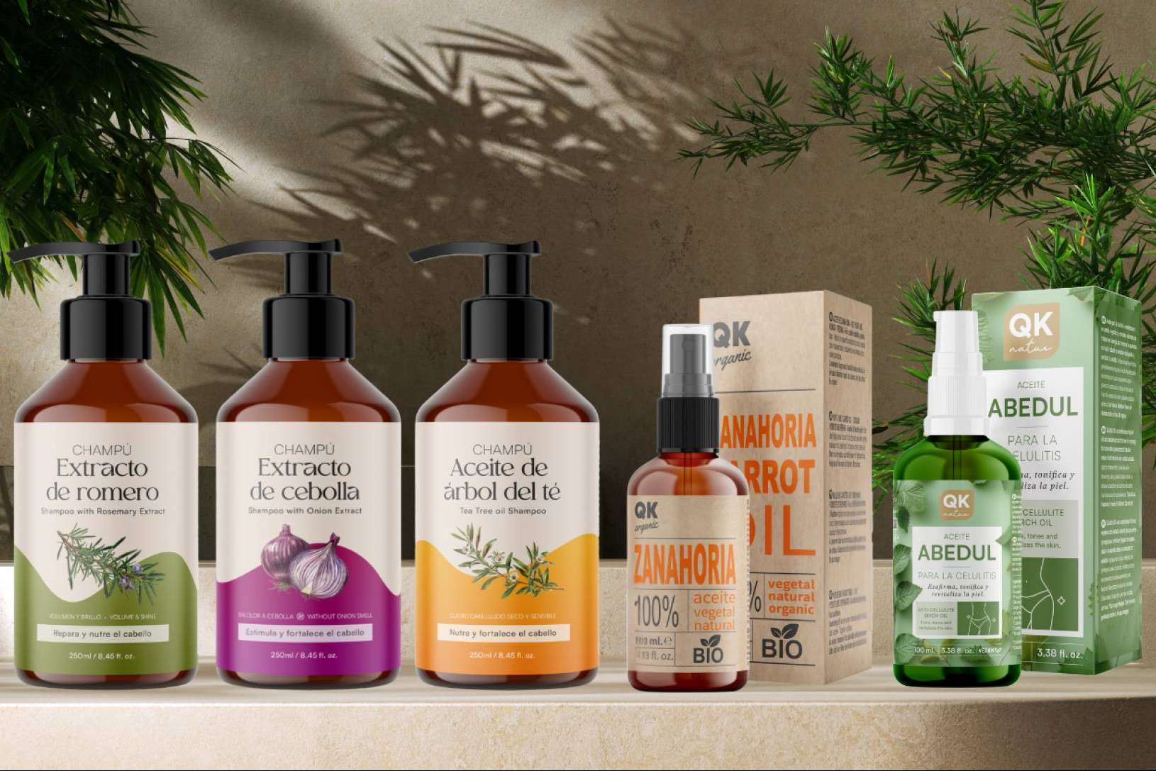 Aceites y champús naturales, la apuesta de QKnatur por el bienestar y la belleza consciente