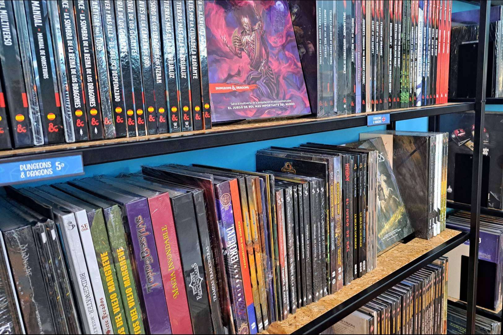 Mathom Store reúne juegos de mesa y rol, con lanzamientos recientes y ediciones difíciles de encontrar