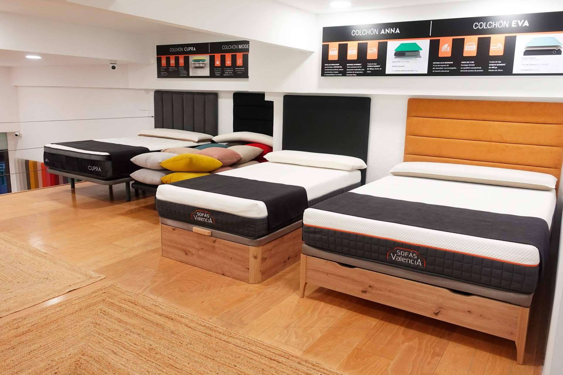 Cómo renovar el dormitorio con colchones económicos y de envío rápido en Sofás Valencia