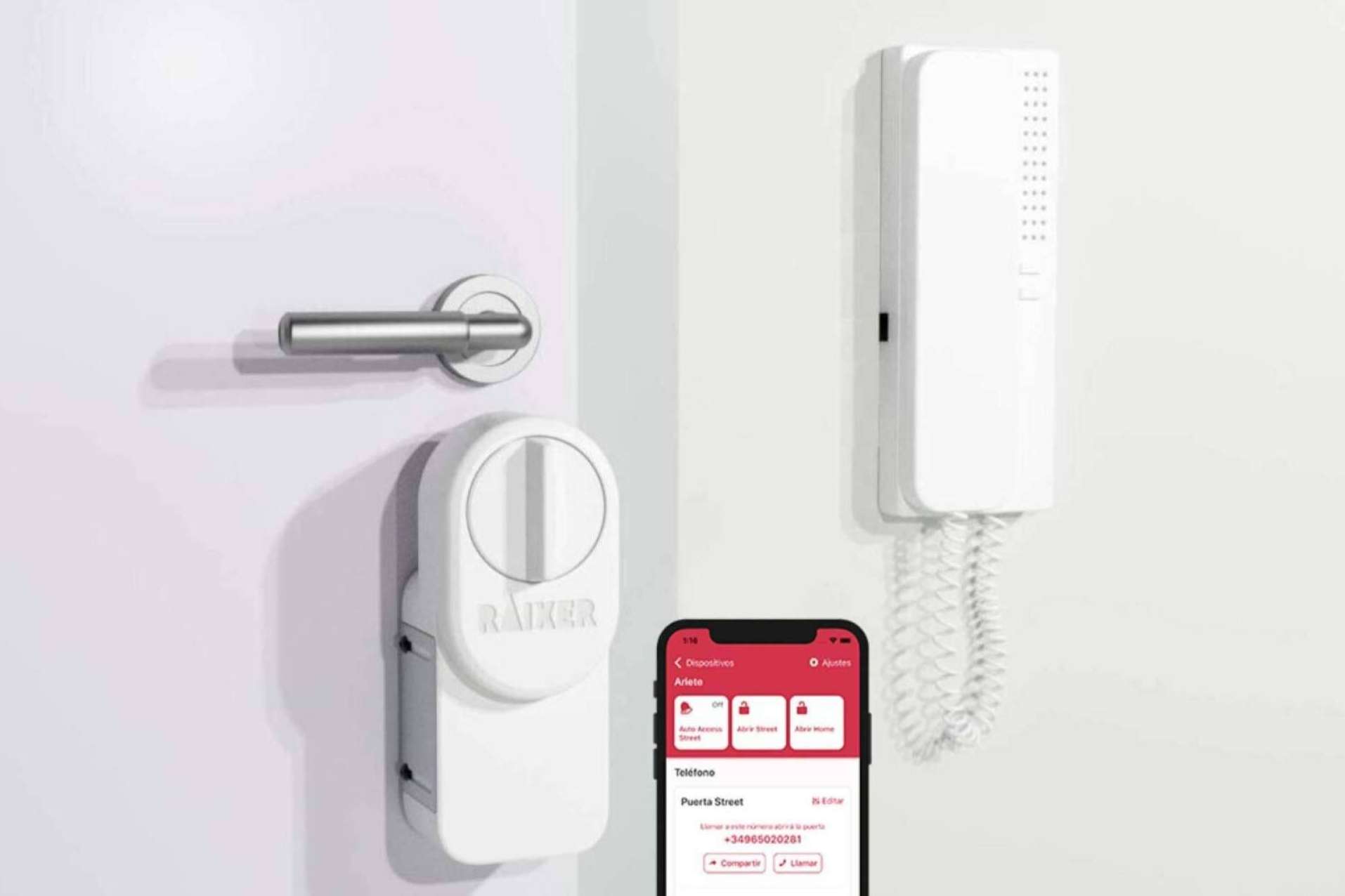 Raixer facilita la llegada autónoma de huéspedes con su sistema de cerradura inteligente para alojamientos turísticos