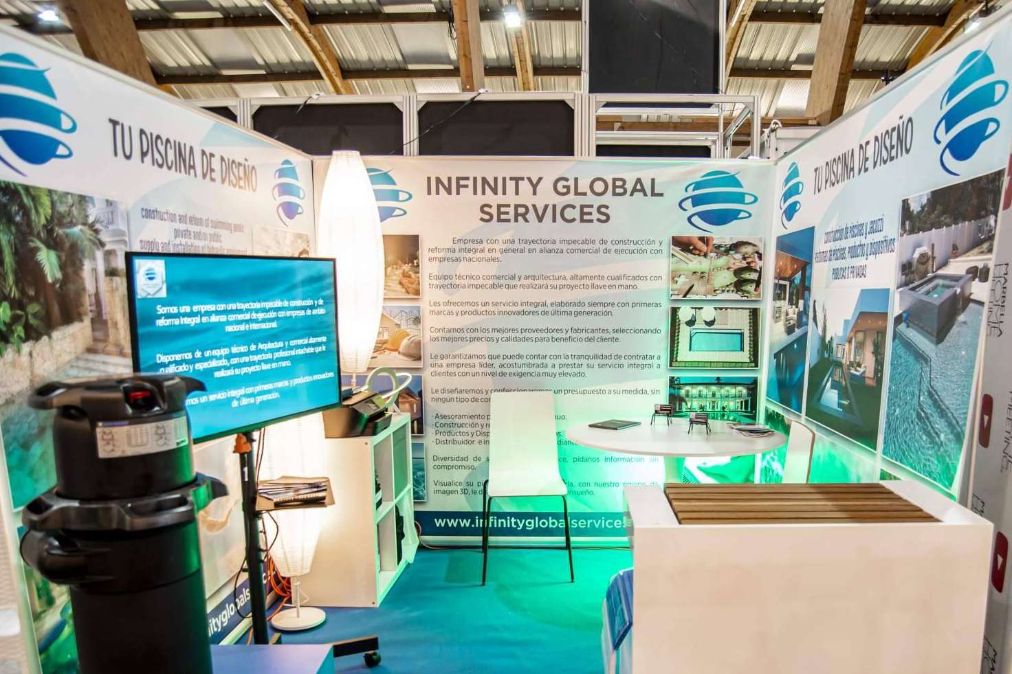 ‘Tu piscina de diseño’, la apuesta de Infinity Global Services para espacios únicos