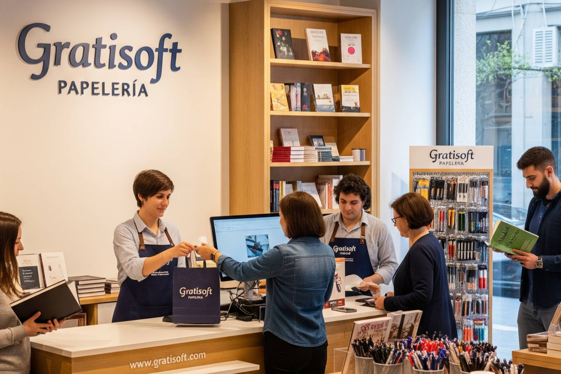 Gratisoft lanza un TPV para papelería y librerías que simplifica la gestión diaria del comercio