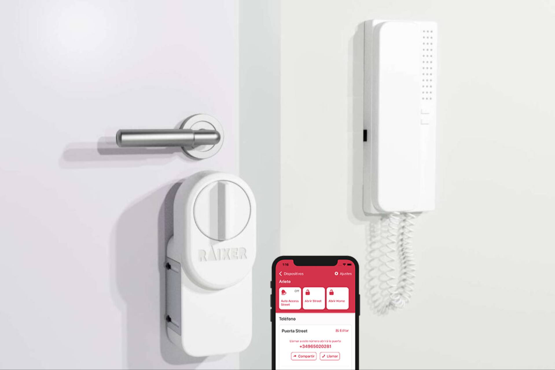 Raixer y su tecnología PropTech para apertura de puertas sin llave