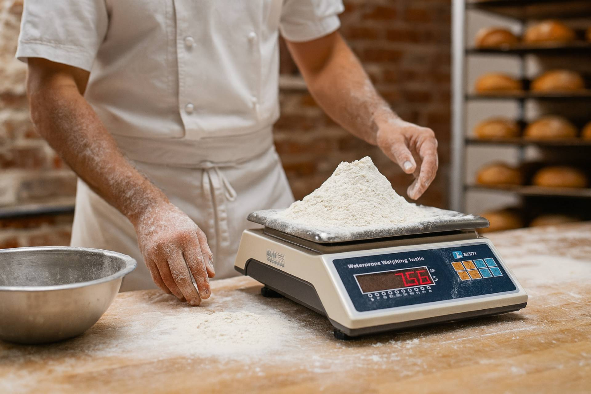 Cómo el control exacto del peso en panadería reduce desperdicios y mejora la calidad del producto